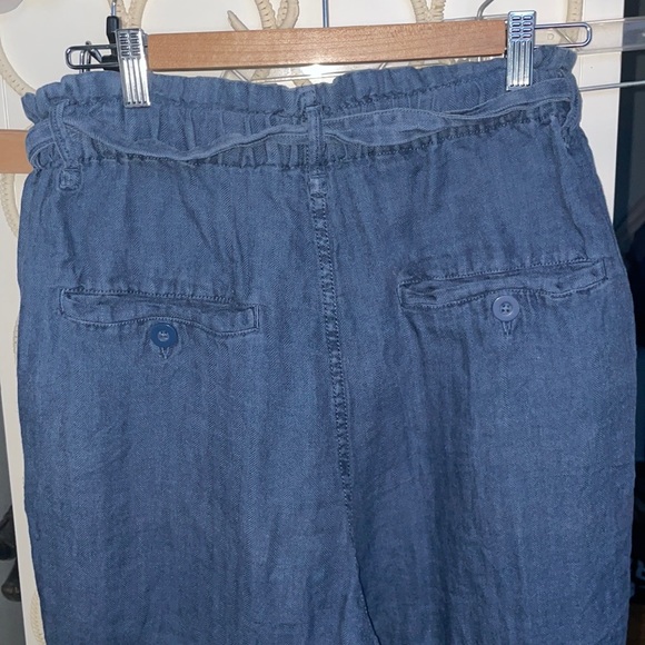 Free People Denim Pull on Trousers SZ Medium - Picture 5 of 7